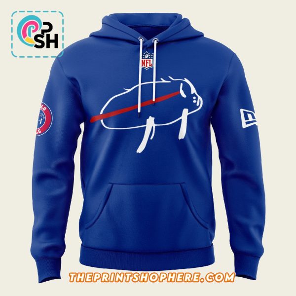 Buffalo Bills Charging Potato Blue Hoodie 2025
