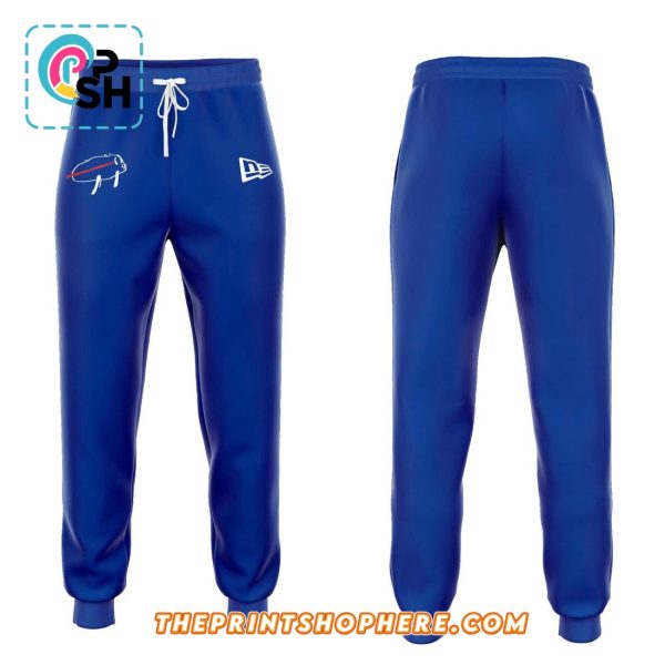 Buffalo Bills Charging Potato Blue Hoodie, Pants