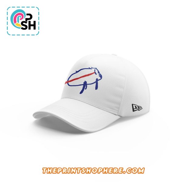 Buffalo Bills Charging Potato White Hoodie, Pants