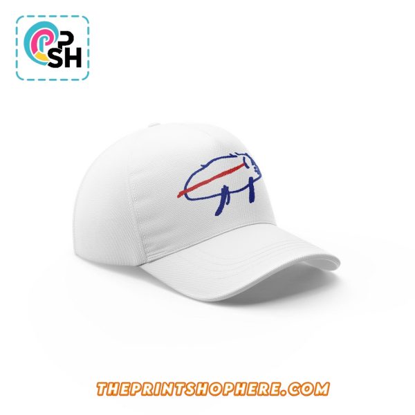 Buffalo Bills Charging Potato White Hoodie, Pants