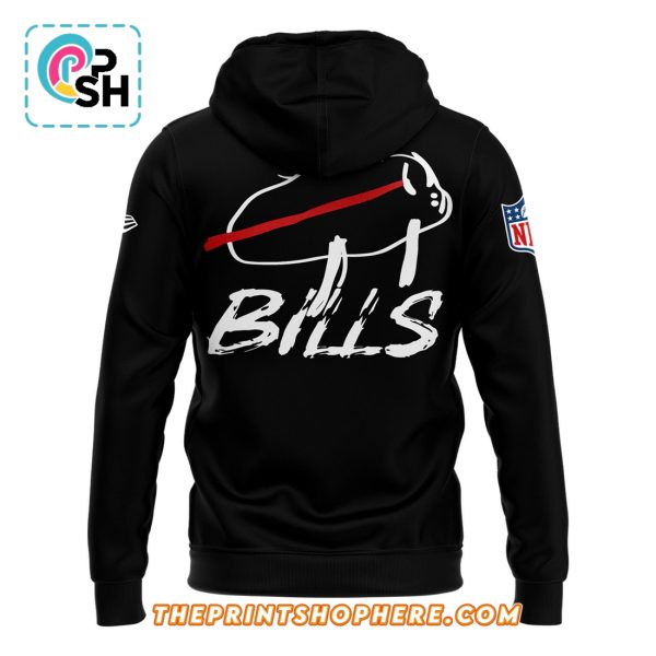 Buffalo Bills New Charging Potato Logo Black Hoodie