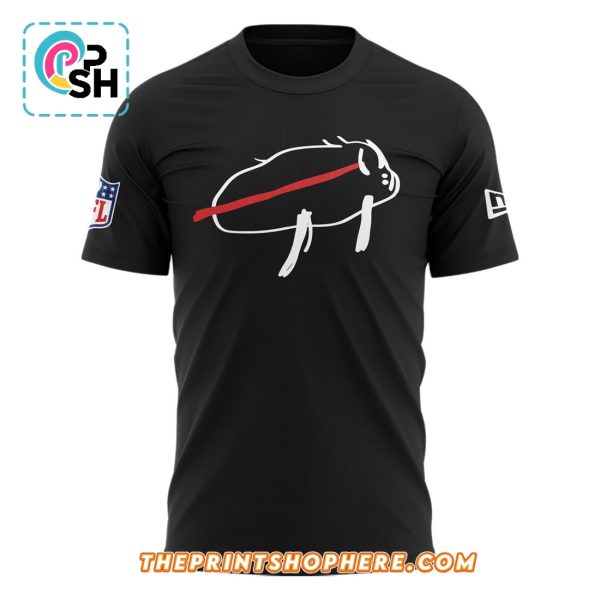 Buffalo Bills New Charging Potato Logo Black Hoodie