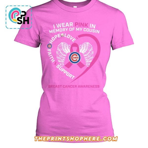 Chicago Cubs 2025 Breast Cancer Awareness T-Shirt