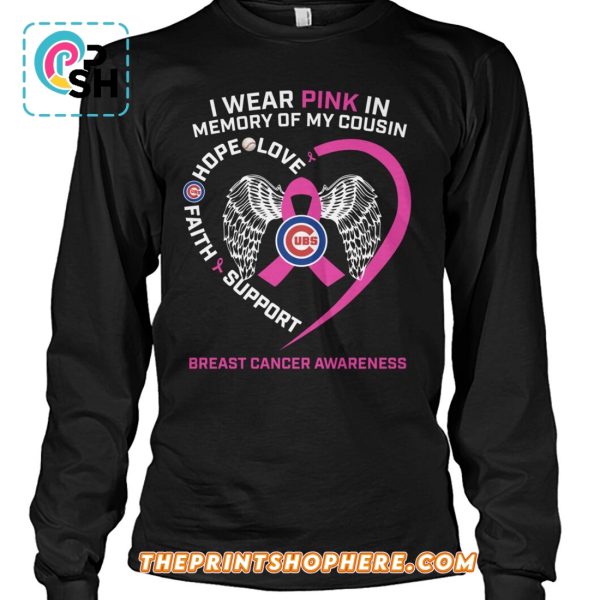 Chicago Cubs 2025 Breast Cancer Awareness T-Shirt