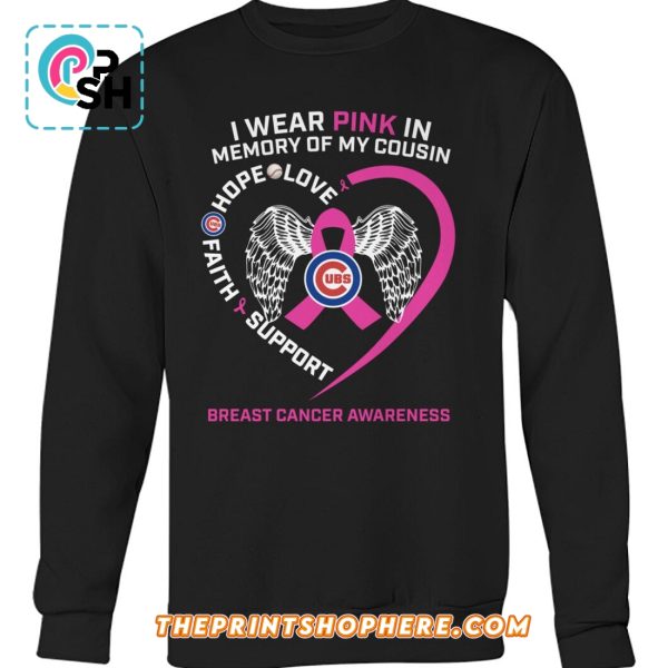 Chicago Cubs 2025 Breast Cancer Awareness T-Shirt
