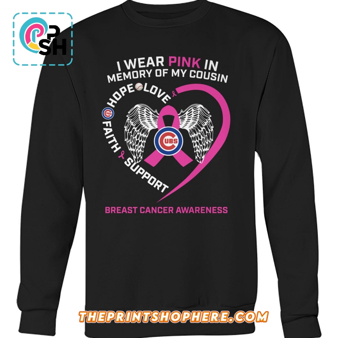 Chicago Cubs 2025 Breast Cancer Awareness T-Shirt Chicago Cubs 2025 Breast Cancer Awareness T-Shirt