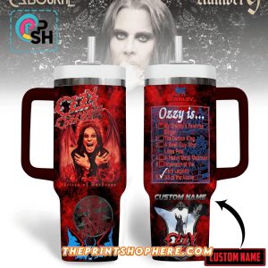 Custom Ozzy Osbourne Check List Ozzy Is 40oz Tumbler