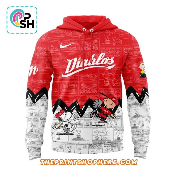 Diablos Rojos del México 75 Aniversario de Peanuts Hoodie