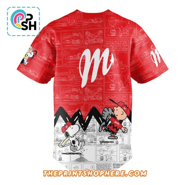Diablos Rojos del México 75 Aniversario de Peanuts Jersey