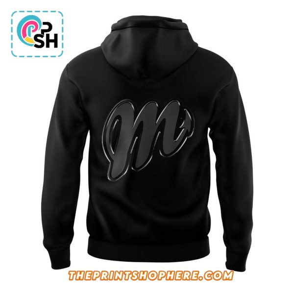 Diablos Rojos del México De vuelta en Sudadera con Capucha Negra Hoodie