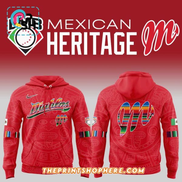 Diablos Rojos del México Mexican Heritage Red Hoodie