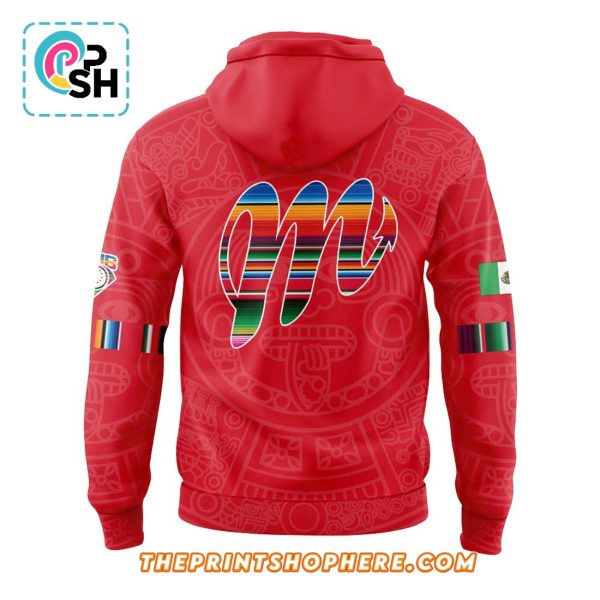 Diablos Rojos del México Mexican Heritage Red Hoodie