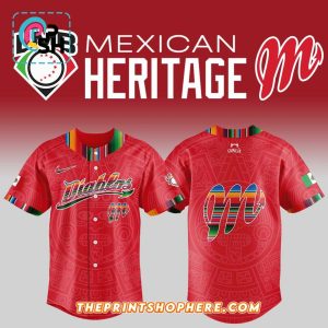 Diablos Rojos del México Mexican Heritage Red Jersey