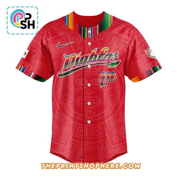 Diablos Rojos del México Mexican Heritage Red Jersey