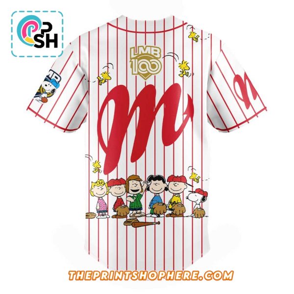 Diablos Rojos del México x 100 Años De Historia Peanuts Jersey