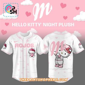 Diablos Rojos del México x Hello Kitty Night Plus Jersey