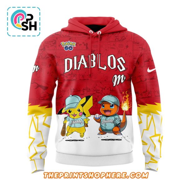 Diablos Rojos del México x Pokémon GO Hoodie