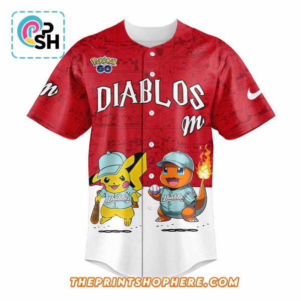 Diablos Rojos del México x Pokémon GO Jersey