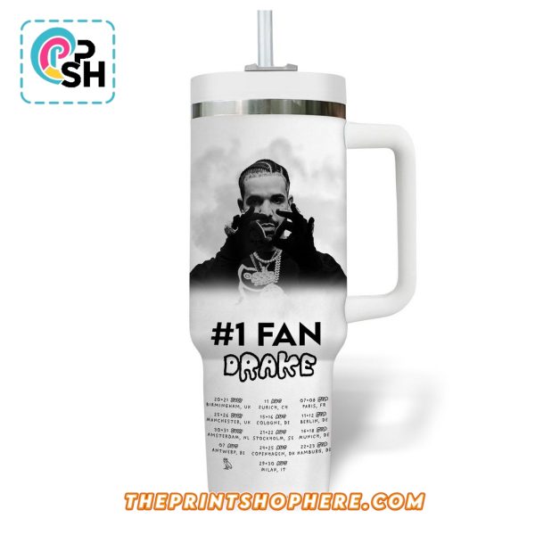 Drake Summer 2025 Tour 40oz Tumbler With Handle