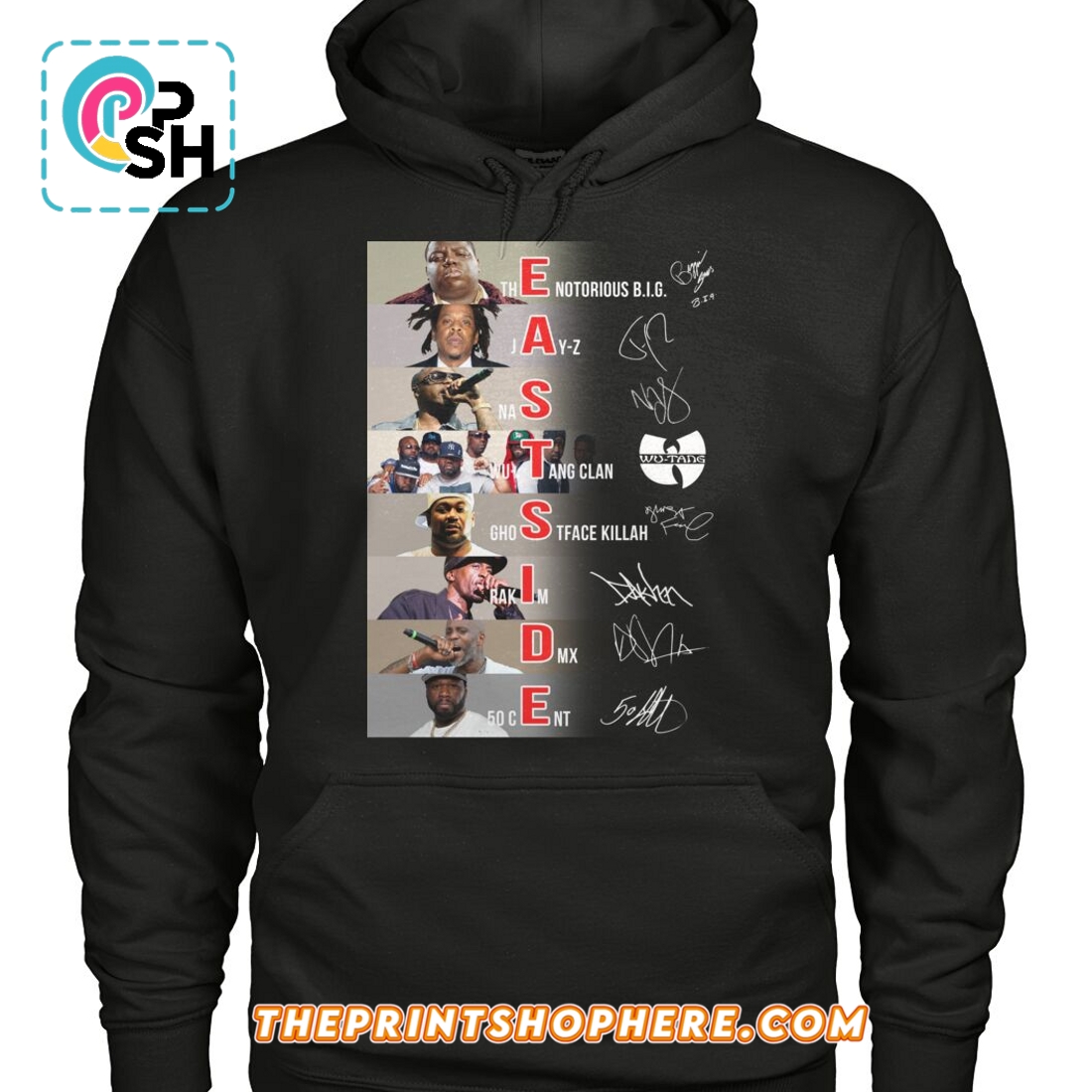 Eastside Avatar Poster Signatures T-Shirt Eastside Avatar Poster Signatures T-Shirt