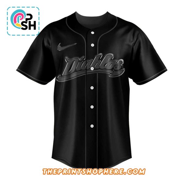Edición limitada Diablos Rojos del México De vuelta en Jersey Negro