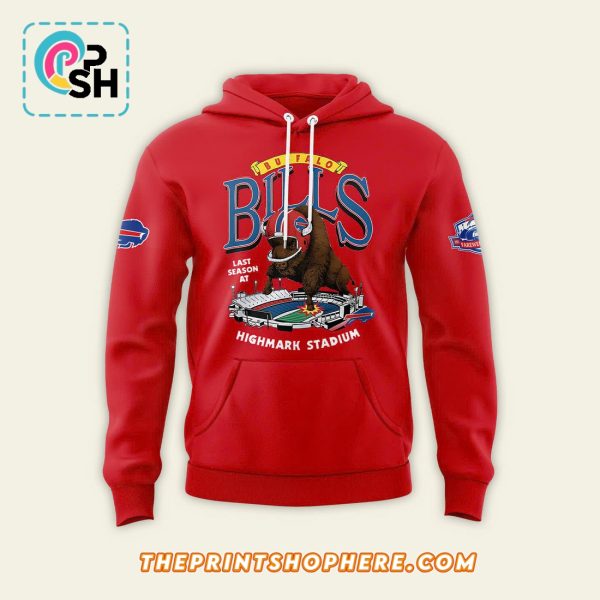 Highmark Stadium Farewell Season 2025 Red Hoodie