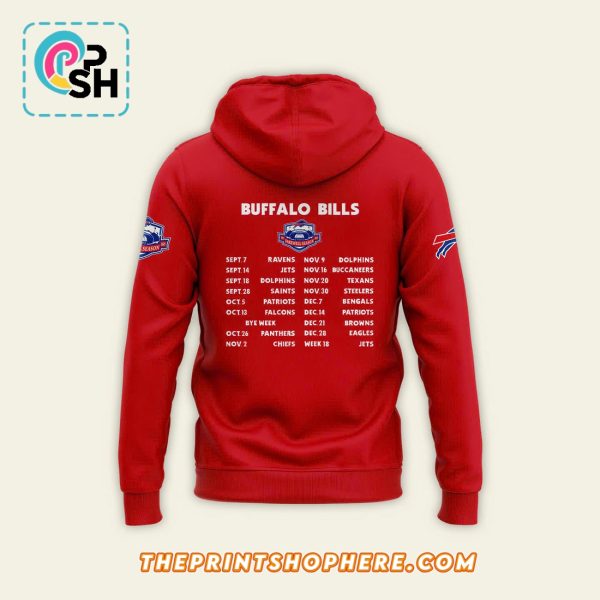 Highmark Stadium Farewell Season 2025 Red Hoodie