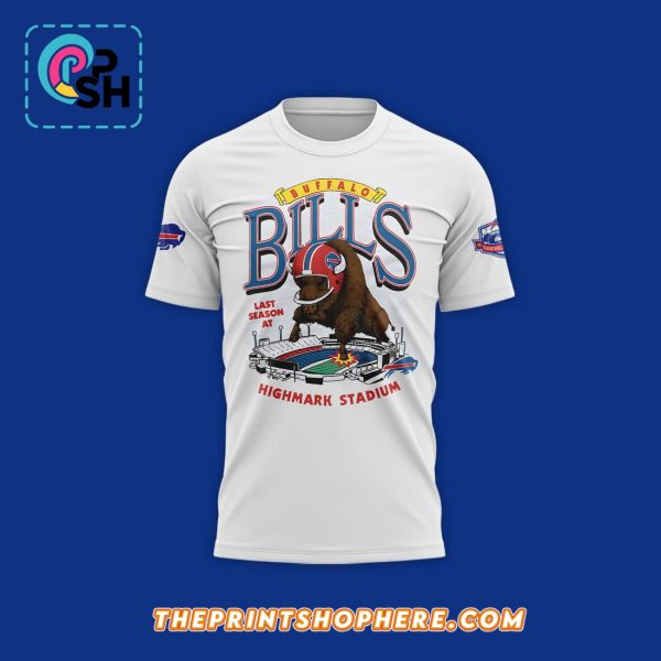 Highmark Stadium Farewell Season 2025 White Shirt
