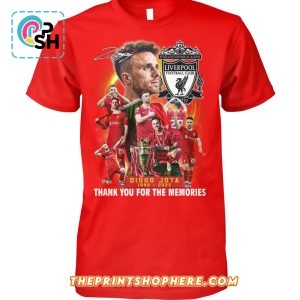 In Memory Of Diogo Jota 1996 – 2025 Signatures T-Shirt