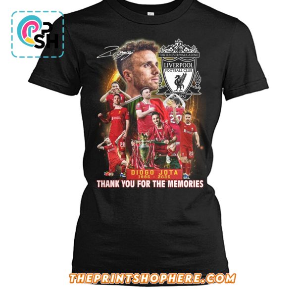 In Memory Of Diogo Jota 1996 – 2025 Signatures T-Shirt
