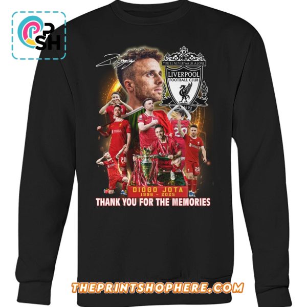 In Memory Of Diogo Jota 1996 – 2025 Signatures T-Shirt