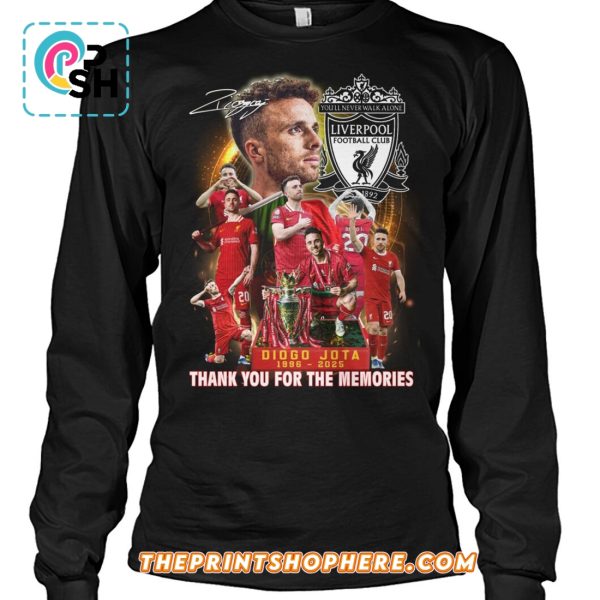 In Memory Of Diogo Jota 1996 – 2025 Signatures T-Shirt