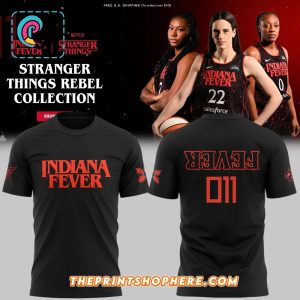 Indiana Fever Stranger Things Rebel Collections Hoodie