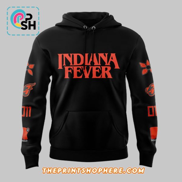 Indiana Fever Stranger Things Rebel Collections Hoodie