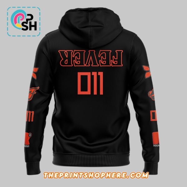 Indiana Fever Stranger Things Rebel Collections Hoodie