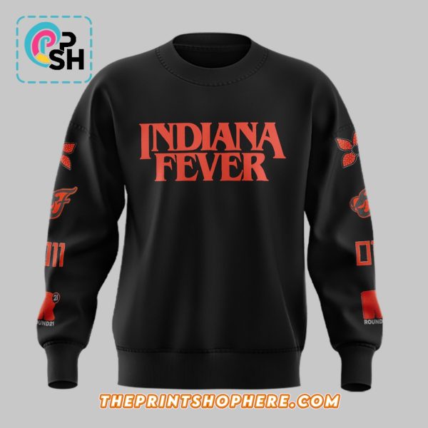 Indiana Fever Stranger Things Rebel Collections Hoodie