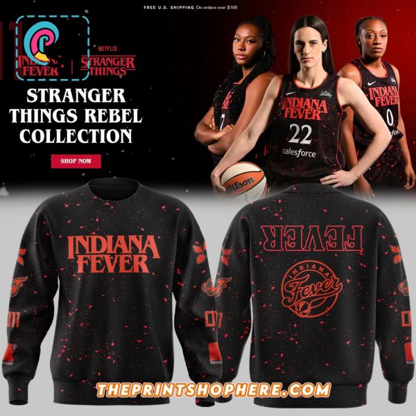 Indiana Fever Stranger Things Rebel Swingman 2025 Hoodie