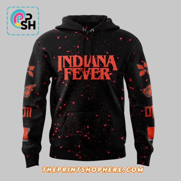Indiana Fever Stranger Things Rebel Swingman Hoodie, Cap
