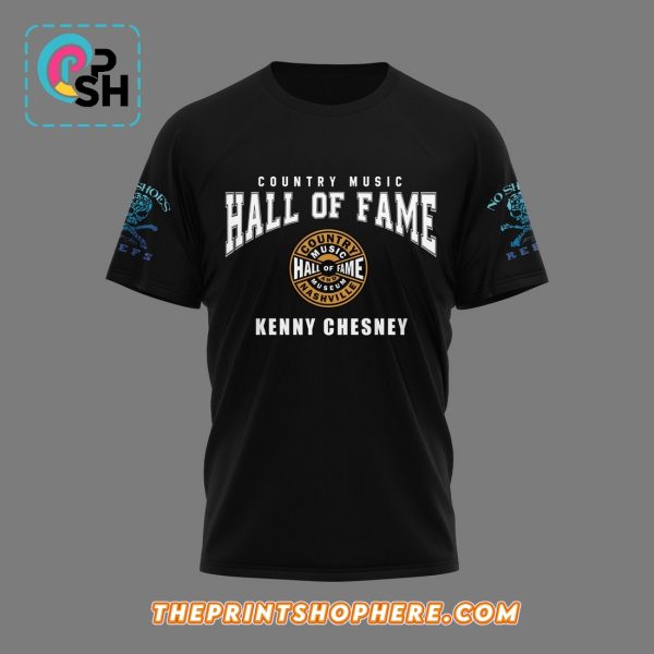 Kenny Chesney Hall Of Fame Signatures Black Hoodie