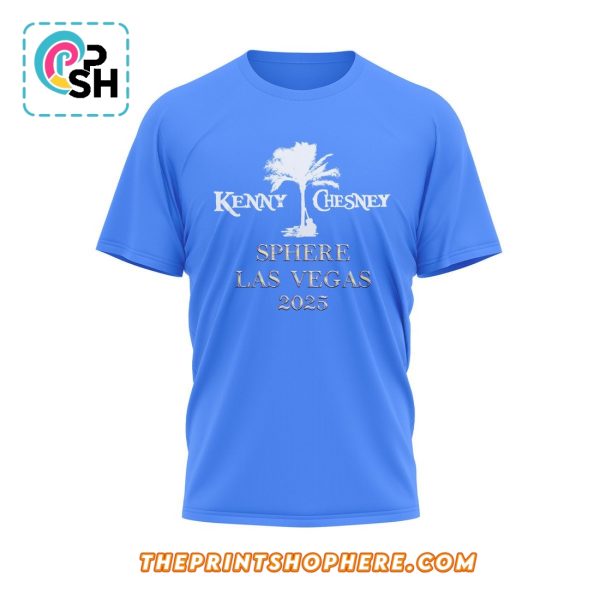 Kenny Chesney Sphere Las Vegas 2025 Blue Shirt