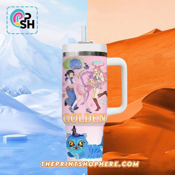 KPop Demon Hunters 40oz Tumbler With Handle