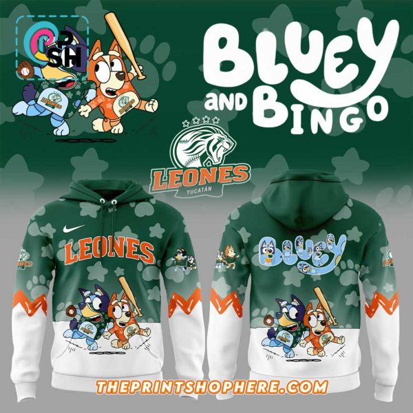 Leones de Yucatán Bluey and Bingo Hoodie