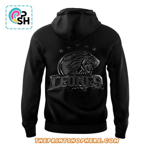 Leones de Yucatán De vuelta en Sudadera con Capucha Negra Hoodie