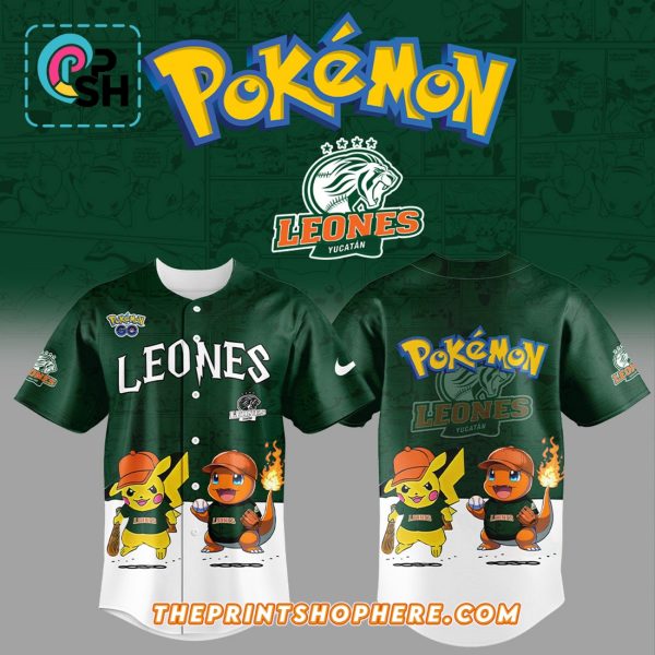 Leones de Yucatán x Pokémon GO Jersey