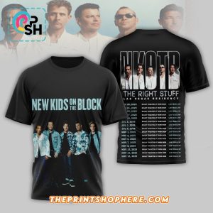 New Kids on the Block NKOTB The Right Stuff Shirt