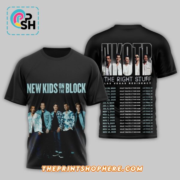 New Kids on the Block NKOTB The Right Stuff Shirt