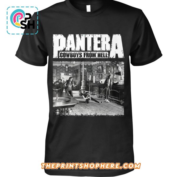 Pantera Cowboys From Hell Tee T-Shirt