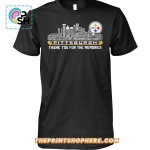 Pittsburgh Football Thank You For The Memories T-Shirt