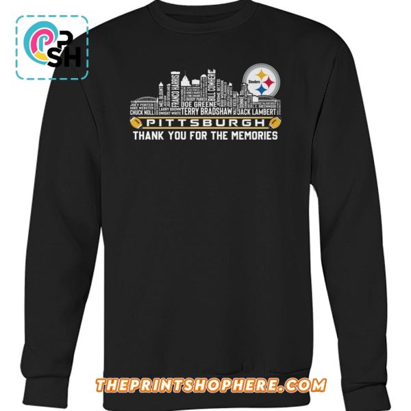Pittsburgh Football Thank You For The Memories T-Shirt