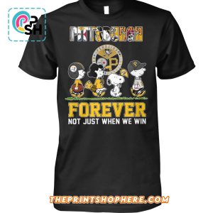 Pittsburgh Panthers The Peanuts Snoopy and Friends T-Shirt